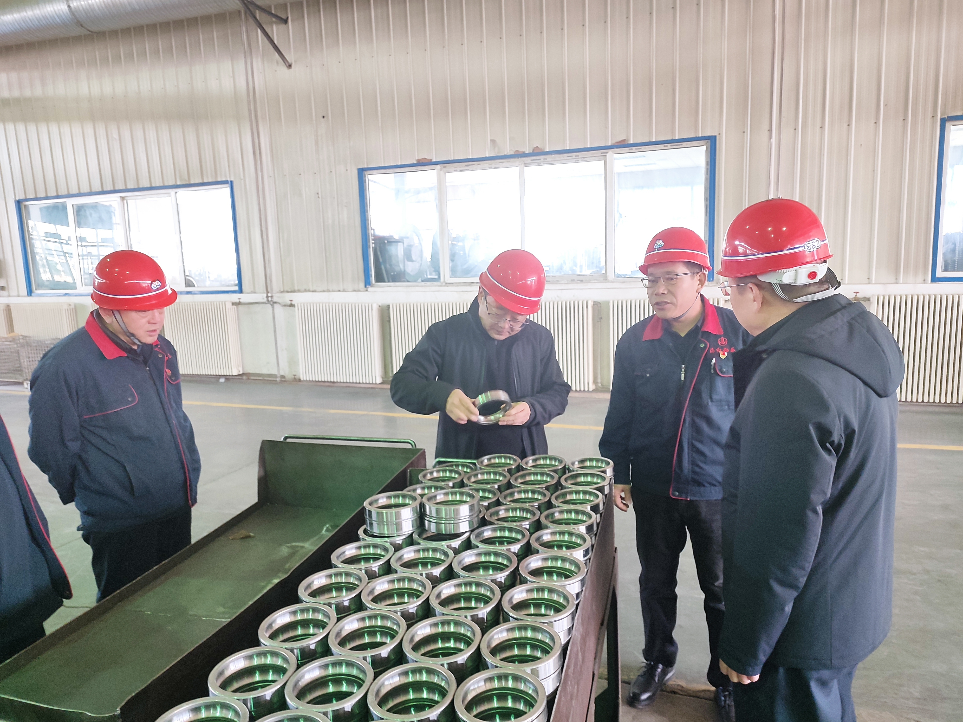 张立伟赴集团泾河产业园发展工作调研