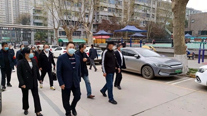 集团辅导金辉一行赴陕西陕钢物业资产治理有限公司调研