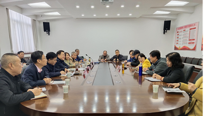 集团辅导金辉一行赴市机电化工公司调研