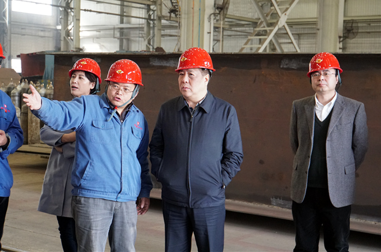 集团辅导到陕沉公司调研