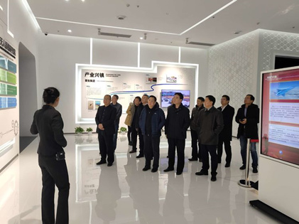 集团辅导金辉一行赴“飞舞幼镇”调研