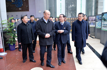 【陕鼓集团】陕西省委副书记、省长、省当局党组书记刘国中一行光临陕鼓视察领导工作